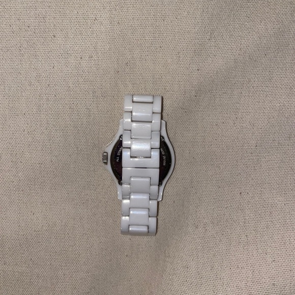 Fossil White Watch